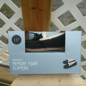 NEW Women's Wayland Square Memory Foam Slippers Sm